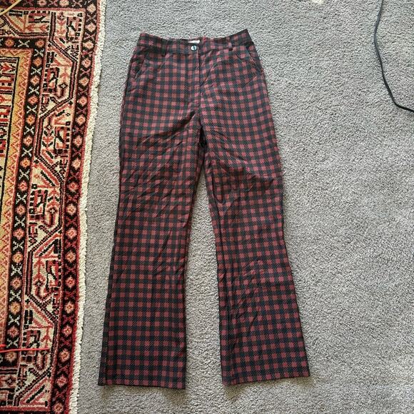 Sweet Baby Jamie Ruby Plaid Trousers - Picture 1 of 9